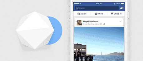 Facebook beacons work with Place Tips.