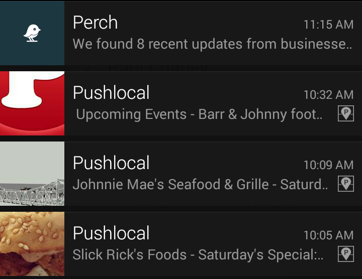Advertise on apps that push notifications to users.